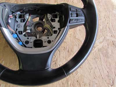 BMW Sport Heated Steering Wheel w/ Paddle Shifters 32336792424 F10 528i 535i 550i F12 640i 650i F01 750i3
